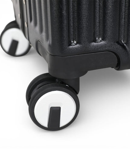 Airdrie Set of 3 Hard Shell Suitcase in Black