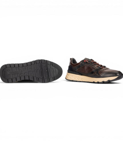 Pikolinos Men's Brown Leather Sneakers Slip-on Trainers Shoes - Aranda