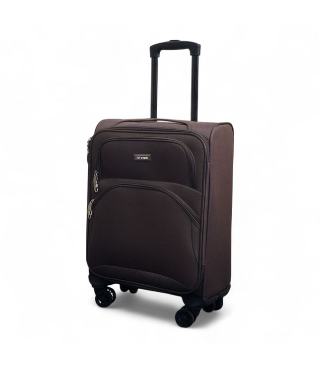 Gosford Cabin Soft Shell Suitcase in Brown