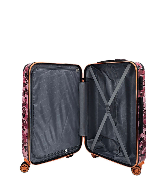 Brewood Cabin Hard Shell Suitcase in Pink