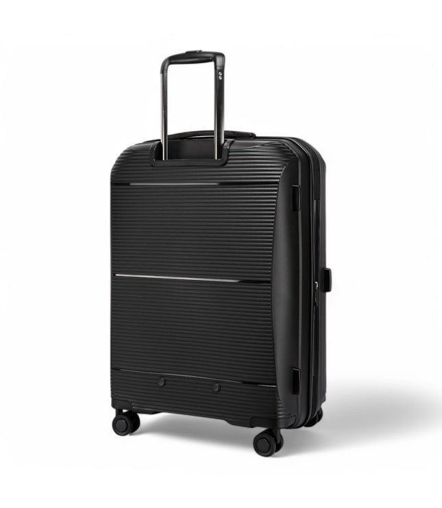 Abiko Large Hard Shell Suitcase in Black