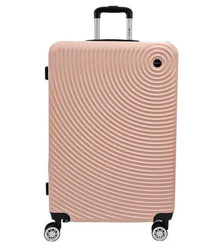 Chorley Extra Large Hard Shell Suitcase in Rose Gold