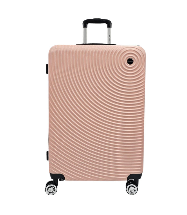 Chorley Extra Large Hard Shell Suitcase in Rose Gold