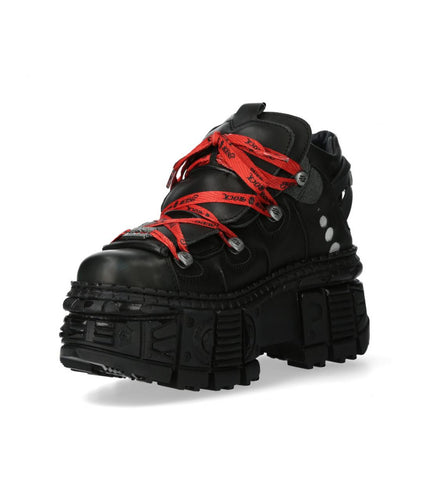 New Rock Punk Goth Leather Boots-WALL106-C9