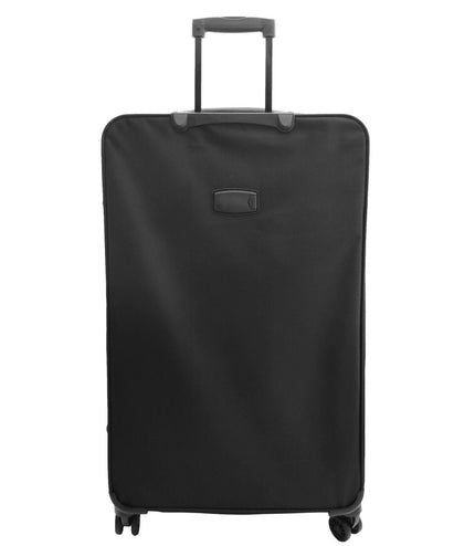 Cinderford Large Soft Shell Suitcase in Black