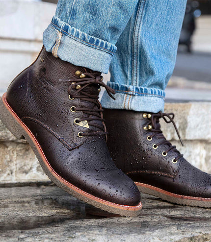 Panama Jacks Men's Brown Leather Glasgow Gtx C2 Classic Ankle Boots
