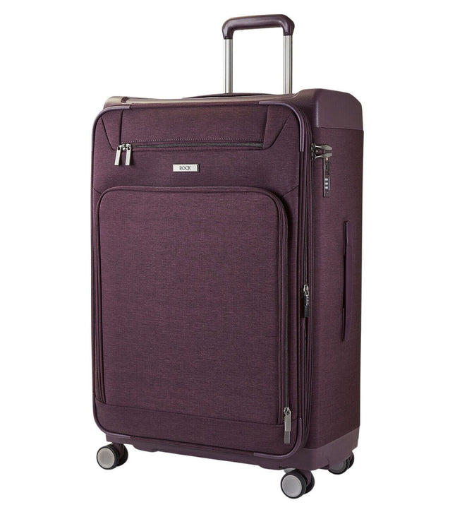 Amesbury Large Soft Shell Suitcase in Purple