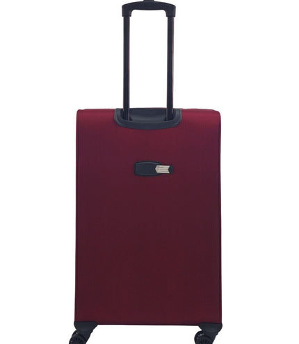 Arundel Medium Soft Shell Suitcase in Burgundy