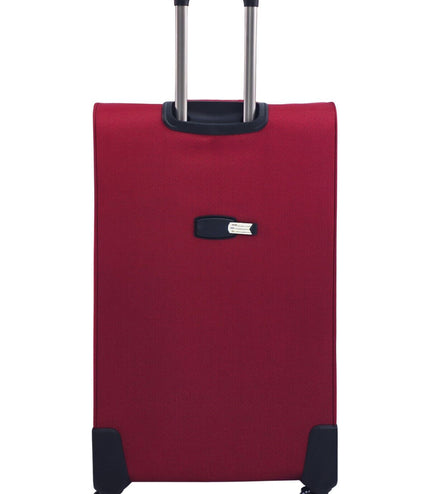 Andover Large Soft Shell Suitcase in Burgundy