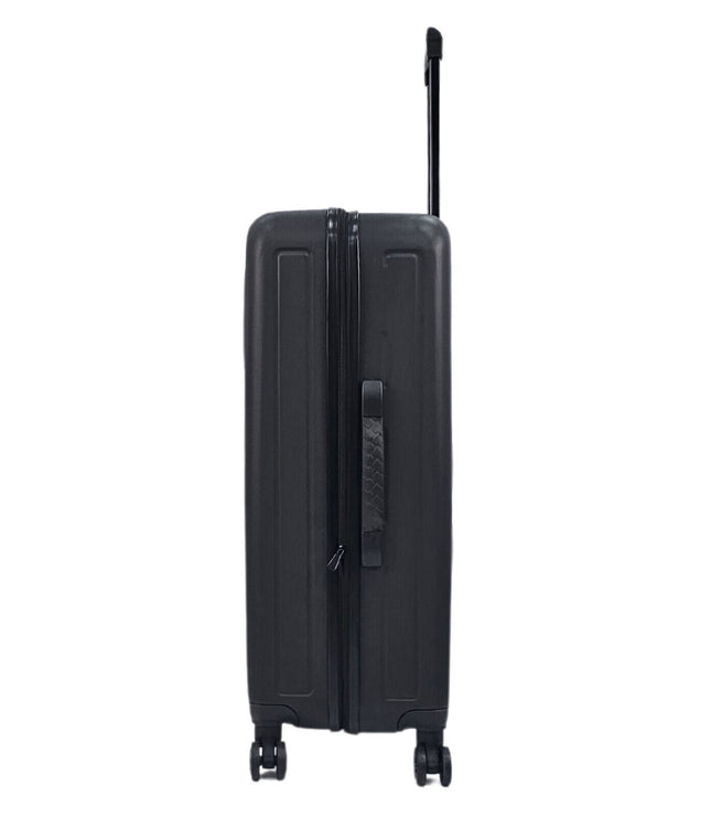 Cranbrook Large Soft Shell Suitcase in Black