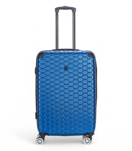 Noda Large Hard Shell Suitcase in Blue