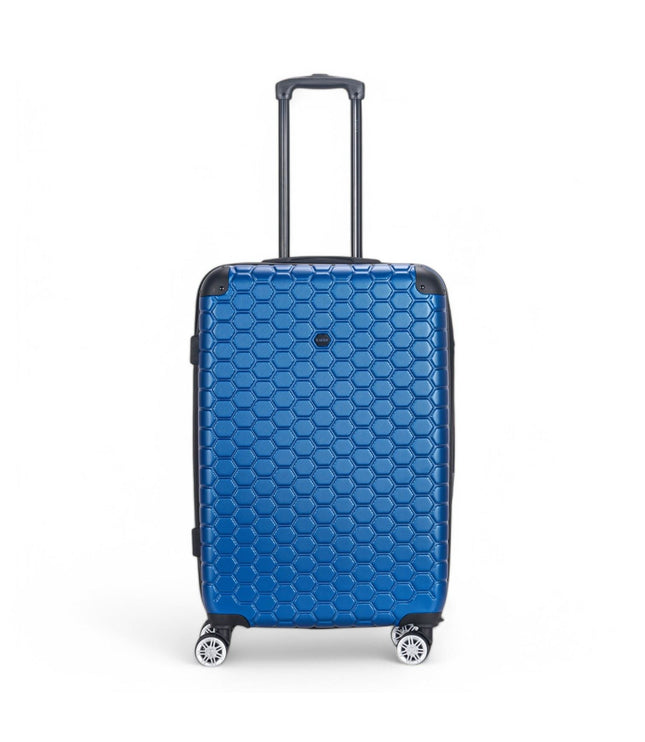 Noda Large Hard Shell Suitcase in Blue