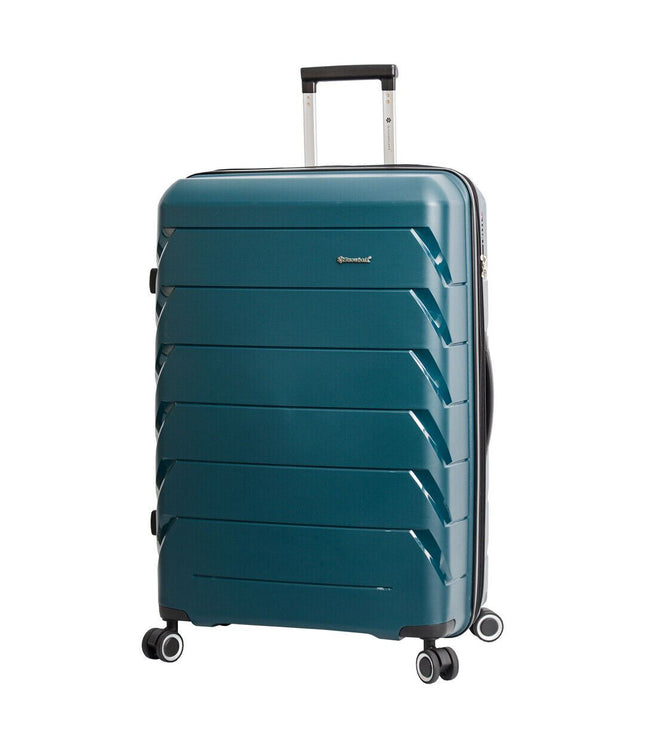 Cleckheaton Large Hard Shell Suitcase in Green
