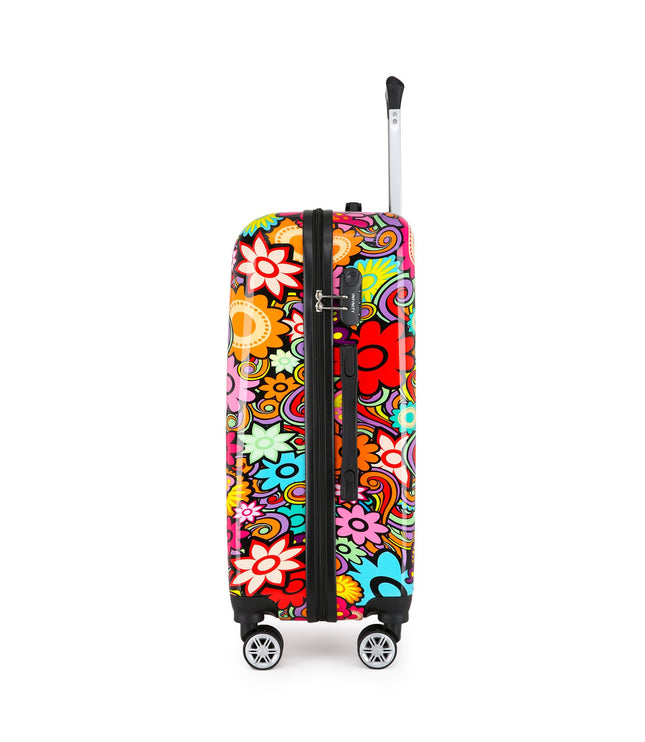 Congleton Medium Hard Shell Suitcase in Flower