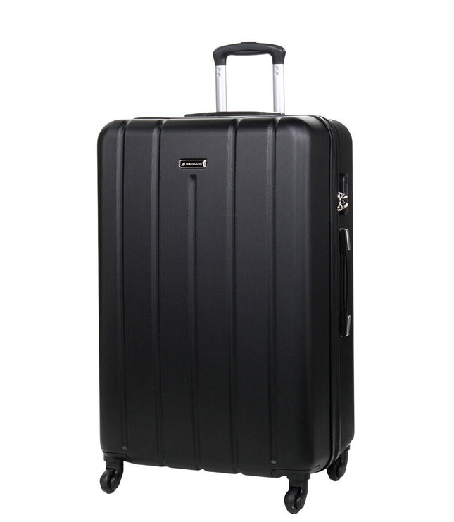 Coalville Large Hard Shell Suitcase in Black