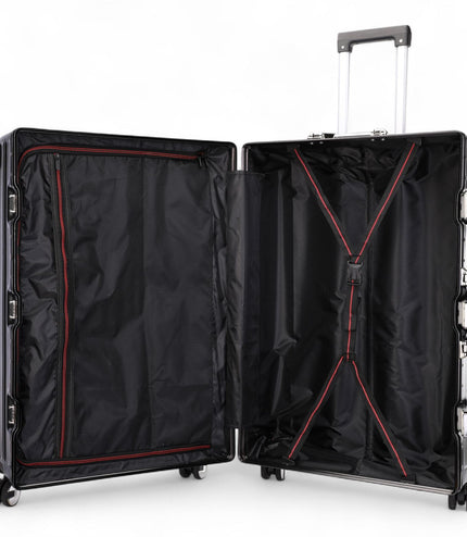 Airdrie Medium Hard Shell Suitcase in Charcoal Black