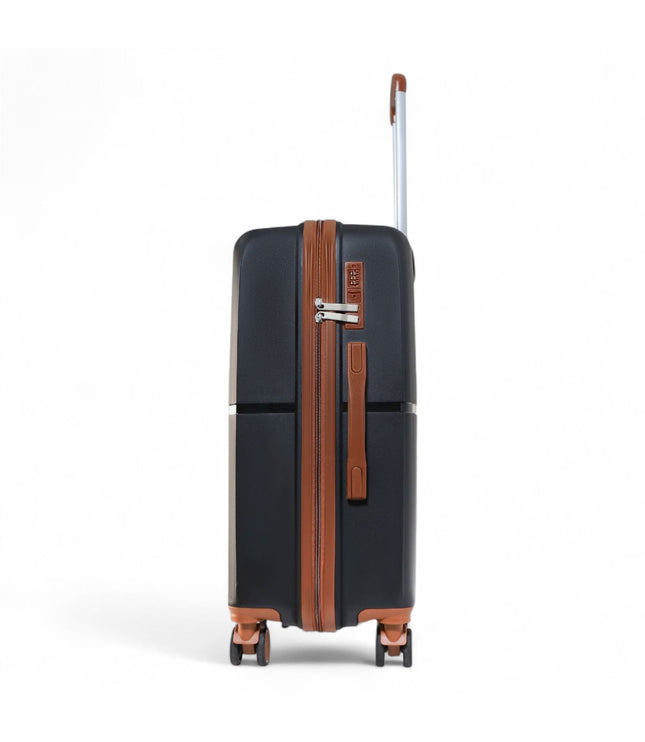 Corowa Large Hard Shell Suitcase in Black