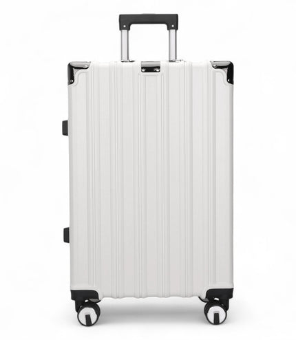 Airdrie Large Hard Shell Suitcase in White