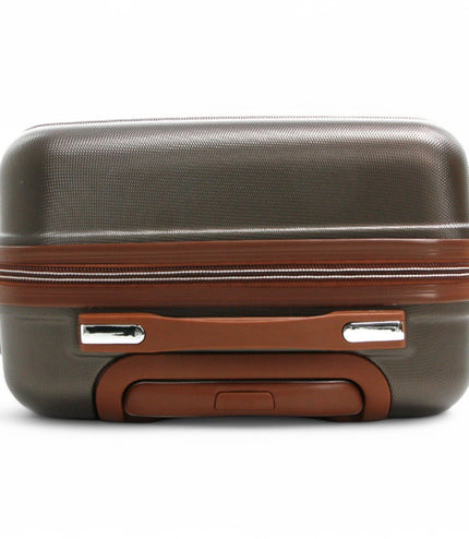 Armidale Cabin Hard Shell Suitcase in Coffee