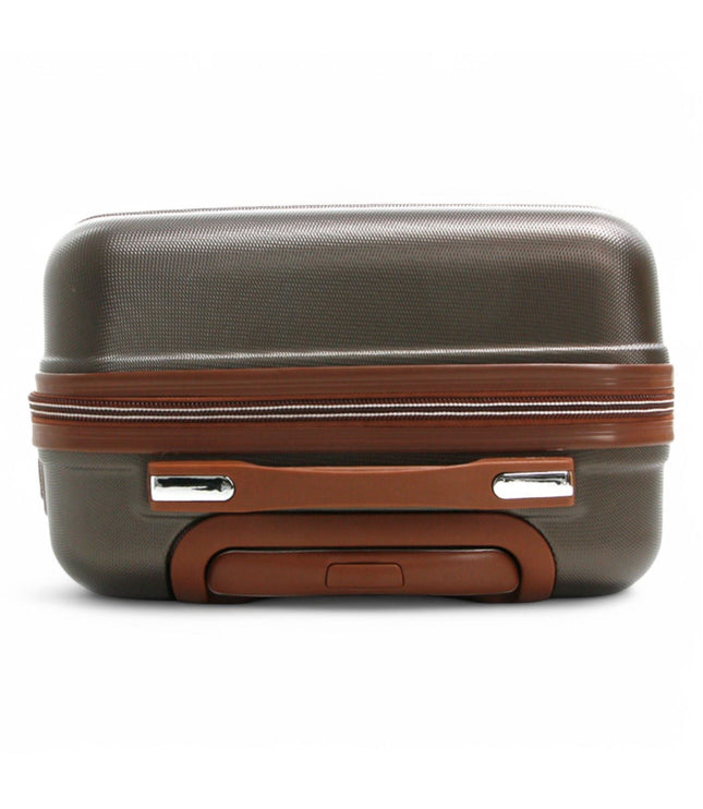 Armidale Cabin Hard Shell Suitcase in Coffee