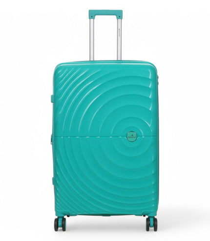 Balranald Large Hard Shell Suitcase in Aqua Blue