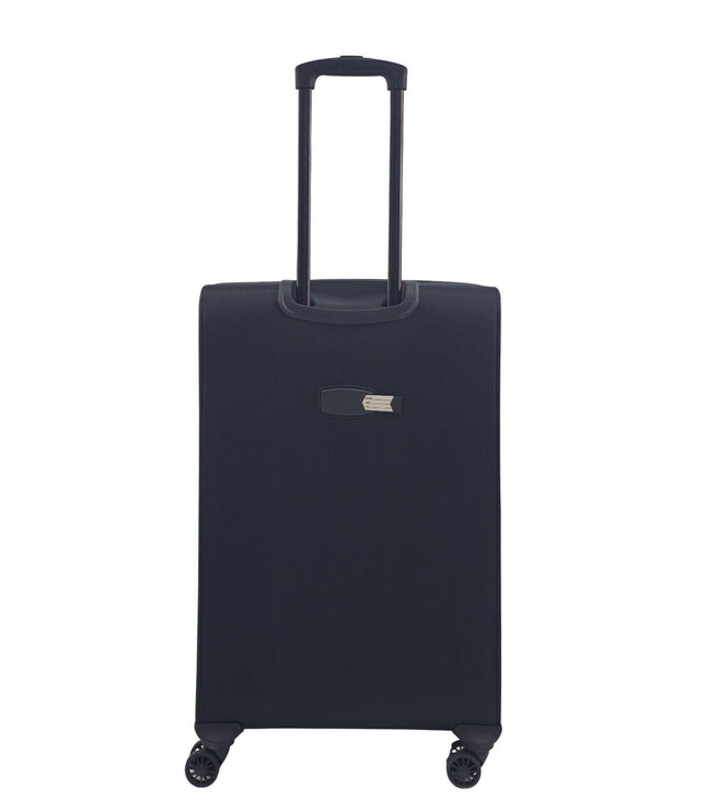 Arundel Medium Soft Shell Suitcase in Black