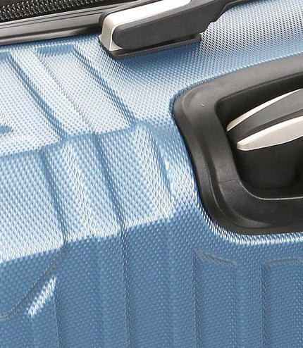 Corowa Large Hard Shell Suitcase in Blue