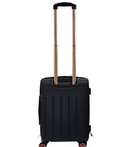 Cramlington Cabin Soft Shell Suitcase in Black