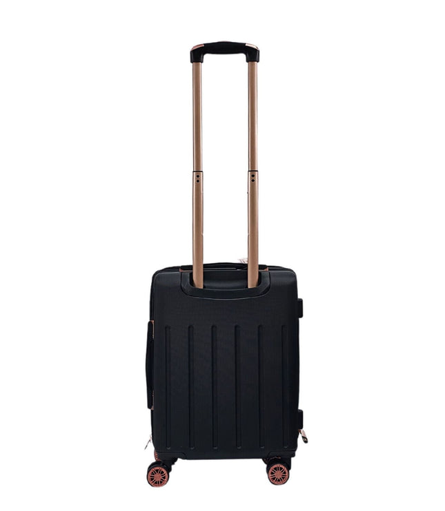 Cramlington Cabin Soft Shell Suitcase in Black