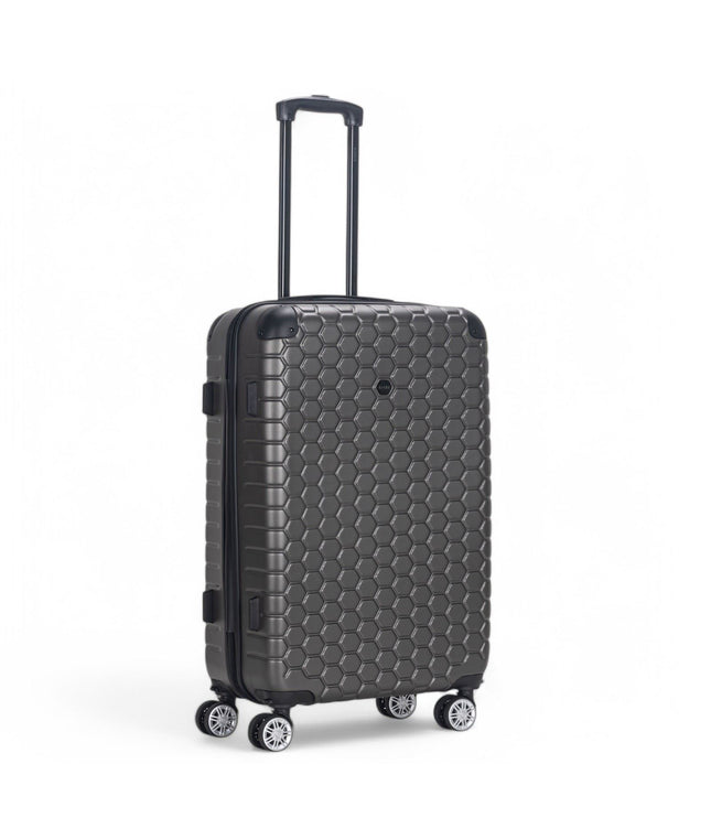 Noda Medium Hard Shell Suitcase in Charcoal