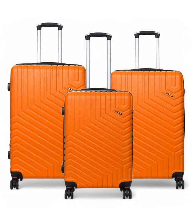 Bega Set of 3 Hard Shell Suitcase in Orange