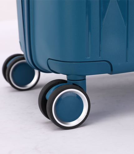 Burnaby Set of 3 Hard Shell Suitcase in Teal Blue