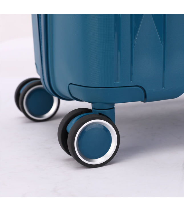 Burnaby Set of 3 Hard Shell Suitcase in Teal Blue