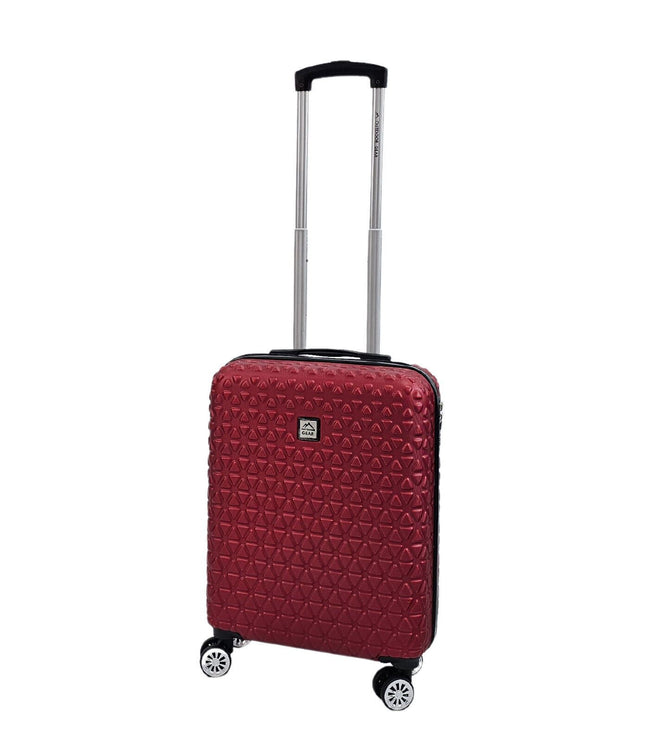 Adlington Cabin Hard Shell Suitcase in Burgundy