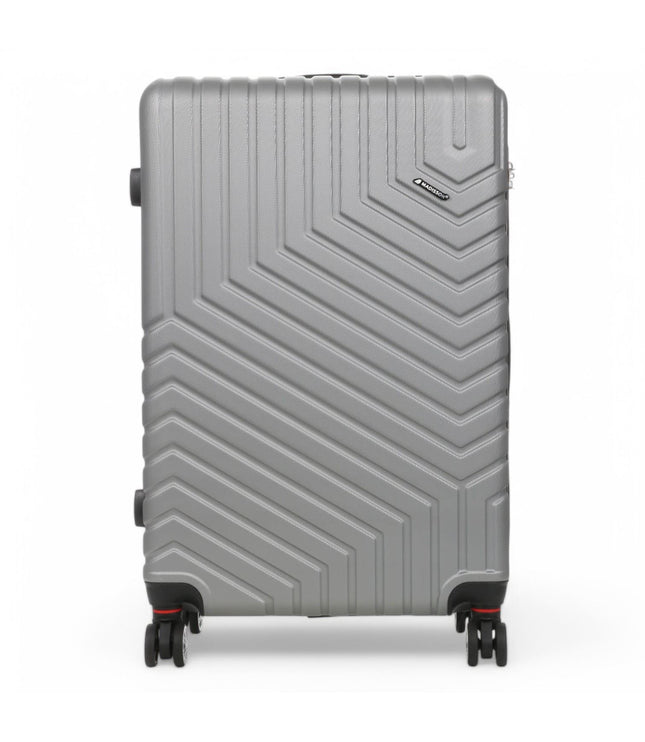 Bega Large Hard Shell Suitcase in Silver