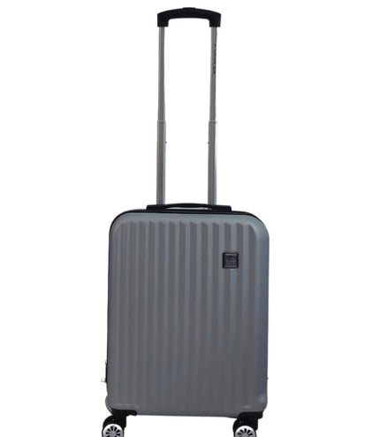Alsager Cabin Hard Shell Suitcase in Silver