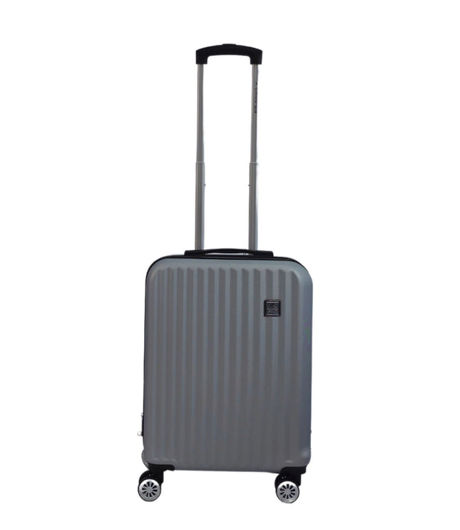 Alsager Cabin Hard Shell Suitcase in Silver