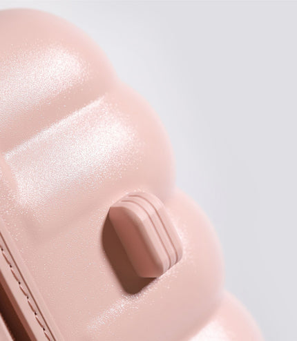 Hard Shell Cabin 37 x 22 x 55 cm Pink TSA Secure Luggage Suitcase Suitable for Easyjet, Ryanair