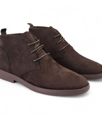 Men's Brown Premium Desert Style Suede Chukka Boots
