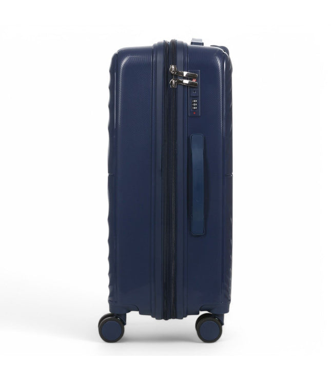 Balranald Medium Hard Shell Suitcase in Dark Blue