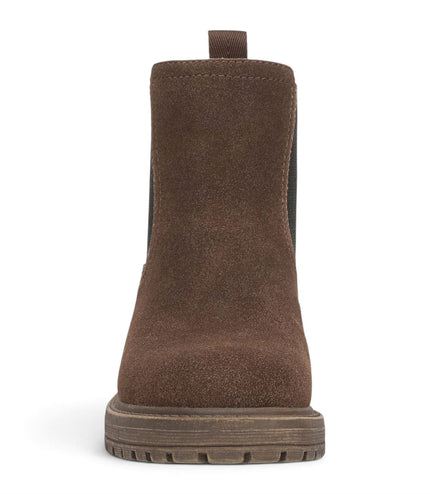 Blowfish Malibu Women's Brown Leopard Faux Suede Chelsea Boots - Alfie