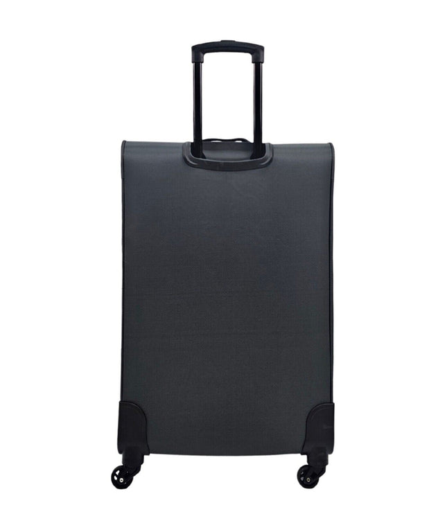 Ashford Large Soft Shell Suitcase in Grey