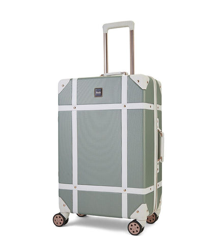 Alston Medium Hard Shell Suitcase in Sage Green