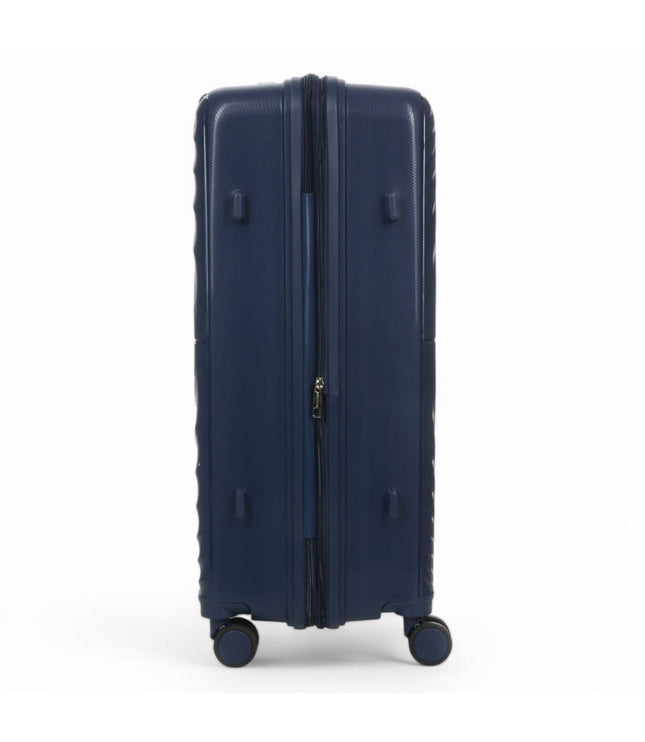 Balranald Large Hard Shell Suitcase in Dark Blue