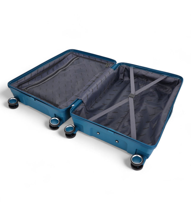 Burnaby Set of 3 Hard Shell Suitcase in Teal Blue