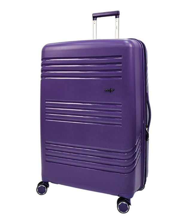 Camborne Large Hard Shell Suitcase in Purple