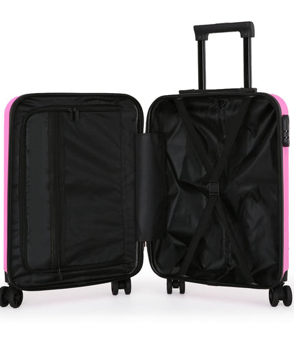 Edmonton Cabin Hard Shell Suitcase in Pink