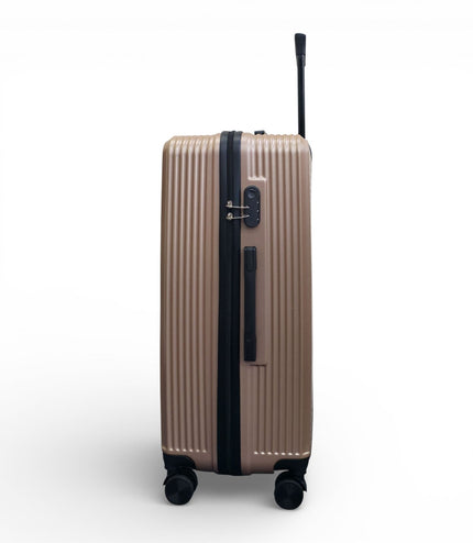 Junee Large Hard Shell Suitcase in Gold
