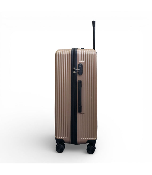 Junee Large Hard Shell Suitcase in Gold