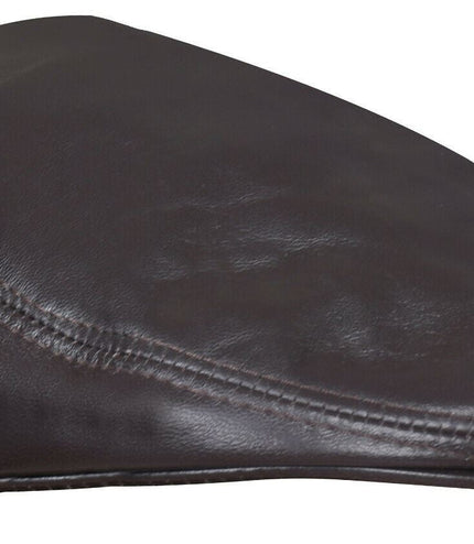 Mens  Flat Hat Leather Peaky Blinders Beret Newsboy Gatsby Golf Cabbie Cap